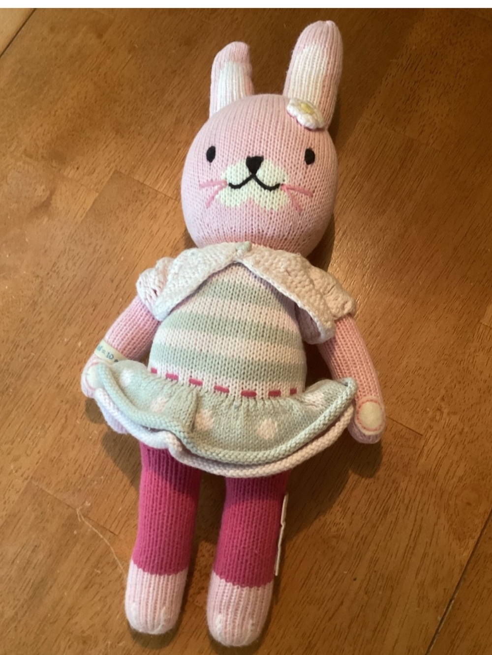 Cuddle + Kind Chloe bunny - 16" - So Cute! Handmade in Peru